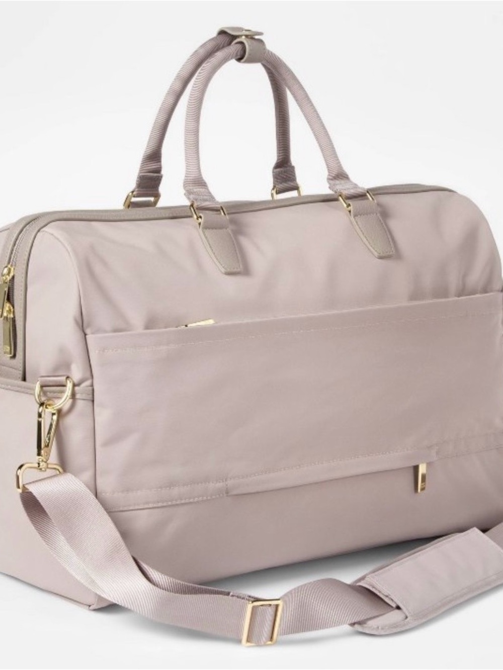 Open Story Weekender Travel Bag in Taupe